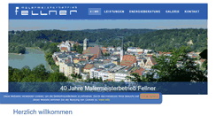 Desktop Screenshot of maler-fellner.de